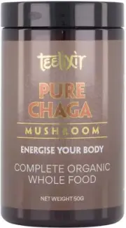 Pure Chaga Mushroom 100g Teelixir