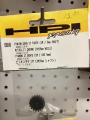 HPI 100916 pinion gear 17 tooth 1mm/5mm shaft