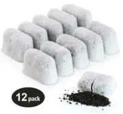 12 activated carbon filters for BEEM AEG Klarstein Cuisinart and Domo Kaffeemasc