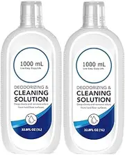 Floor Cleaning Solution 1L, 2 Pcs, Compatible with Tineco iFLOOR Series/FLOOR ONE/S3/S5/S6/S7 Series Wet Dry Vacuum Robot, 2L Floor Cleaner Liquid Refill