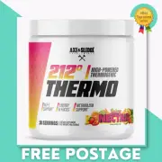 Axe & Sledge 212 Thermogenic Fat Burner - 30 Serves Metabolism Support Energy
