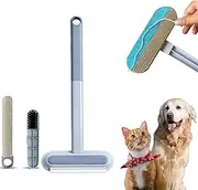 Multifunctional Pet Hair Remover, Lint Lift Pet Hair Cleaning Brush, Pet Hair Remover, 4 In1 Cat and Dog Hair Remover for Carpet, 4-in-1 Multifunctional Hair Removal Brush (1 PCS)