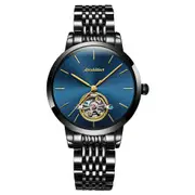 Waterproof Automatic Mechanical Watch for Women with Simple Hollow Design
