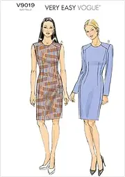 [VOGUE PATTERNS] V9019 Misses'Misses' Petite Dress Sewing Template, Size E5 (14-16-18-20-22)