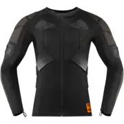 Icon Field Armor Compression Shirt (Black) Choose Size