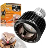 ANJOJOA UVB Reptile Light Bulb LED UVA UVB Light Full-Spectrum 4000K Daylight Ul