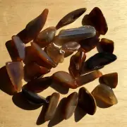 1LB Lot of Polished Geode Rock Slices End Cut Stones Mixed Natural Agate Crystal