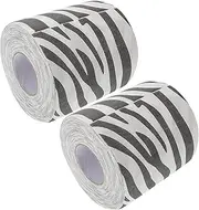 Beatifufu 2Pcs Zebra Print Toilet Paper Soft Comfortable Printed Tissue for Bathroom Decor Animal Print for Everyday Household Use Unbleached and Tear Resistant