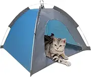 Dog Sun Shelter - Foldable Travel Pet Sunshade | Small Dog Tent for Beach, Pet Beach Sun Shelter for Houses, Breathable for Camping