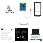 Versatile Smart X3 Temperature Logger with Alexa Compatibility & Offline Storage