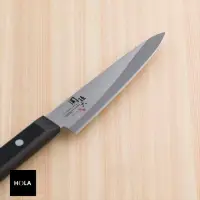 在飛比找momo購物網優惠-【HOLA】貝印關孫六萌黃水果刀12cmAE-2903