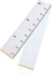 LOORGVEL Hanging Growth Chart Ruler for Decorative Wall Height Measuring Chart Suitable for Nursery Rooms and Home Decor for Height Tracking and Growth