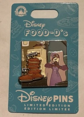 Disney Pin Maid Marian Robin Hood Food-D's Limited Edition