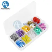 120pcs/set Car Automotive Fuses Auto Blade Fuse Assortment Kit + 1pc Fuse Puller