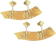 Parliky Double Bass Tuning Pegs Set of 2 Bass Head Tuner Lightweight Portable for Perfect Tuning