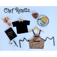 在飛比找蝦皮購物優惠-廚師雷納塔的獨特兒童服裝/兒童服裝/廚師服裝/日本服裝