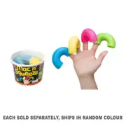 Schylling Mac and Squeeze Nee-Doh Rubber 1pc Random Colour Ages 3 Years and Up