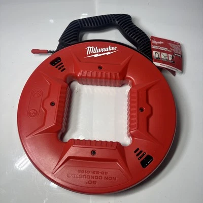 Milwaukee 48-22-4162 50' Polyester Fish Tape w/ Nonconductive Tip NEW