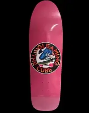 1989 Gleaming The Cube Skateboard Deck Pink Colorway
