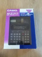 Casio HR-140LB 10 Digit Desktop Printing Calculator NEW