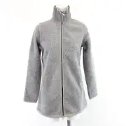 NAPAPIJRI Jacke Damen Teddyfell Fell Grau TINTO S 36 Felljacke Strickjacke Neu