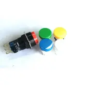 A●IDEC AB6M-M1RC F16mm Momentary Plastic Round NIB