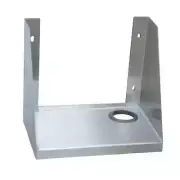 BK Resources AOBS-18 18"W Stainless Steel Add-on Blender Shelf
