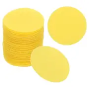 2" Carpet Spot Markers, 35Pcs Dot Markers Hook and Loop, Yellow