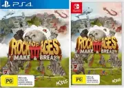 Rock Of Ages 3 Make Or Break PS4 Nintendo Switch Tower Defense Style Action Game