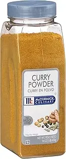 McCormick Culinary Curry Powder, 16 oz - One 16 Ounce Container of Curry Powder Spice Blend of Coriander, Turmeric, Nutmeg, Clove, and Ginger Perfect for Curries and Shrimp Dishes