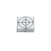12 Pcs Survey Reflector Sheets 20x20mm Adhesive Reflective Target Sheets White