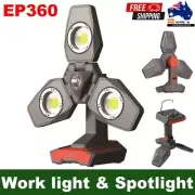 Sirius EP360 Rechargeable 4000 Lumens LED Worklight & Spotlight w/ USB Charging