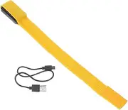 Kisangel Flashing Arm Wristbands USB Rechargeable Luminous Bracelet for Running Dog Walking Cycling Climbing Premium and Material present for Friends and Family