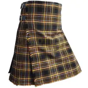 Scottish Traditional Handmade Bear Pride Tartan Kilt For Men Custom Size Kilts