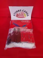 Vintage Coca Cola String Light Set Soda Bottles Polar Bears 14 Ft Indoor Outdoor