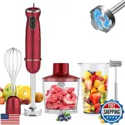 Immersion Blender 5 in 1 Hand Blender, Abuler 1000W Hand Mixer Stick,12 Speed