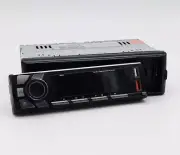 Single Din Car Stereo with Bluetooth, Detachable Face Digital Media Receiver, Ca