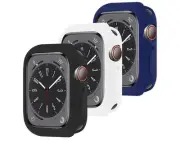 3 Pack Silicone Protective Case for Apple Watch Case 41mm, Hollow Shockproof B30