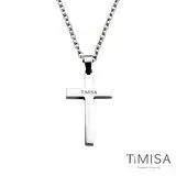 在飛比找遠傳friDay購物優惠-【TiMISA】簡約十字 純鈦項鍊