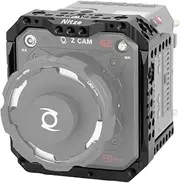 Nitze Cage for Z CAM E2-F6 Pro with Built-in NATO Rails and 3/8" to 1/4" Thread Adapters - T-Z02A
