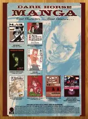 2006 Dark Horse Manga Print Ad/Poster Path of the Assassin Ghost in the Shell