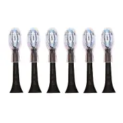 6x Philips Sonicare DiamondClean G3 Premium Black Replacement Heads | No Box