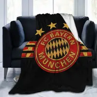 在飛比找蝦皮購物優惠-Fc Bayern Munich 超柔軟微絨毛毯、時尚、保暖