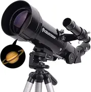 Practical Telescope Telescope Refracting Telescope Adjustable PortableTelescopes for Astronomy with Backpack, 120 Times,