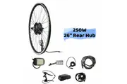 250W 26" Rear Hub Electric Bike eBike Conversion Kit (battery & charger NOT included)
