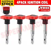 4x Ignition Coil for Volkswagen Golf Jetta Audi A4 A5 A6 R8 2.0 3.0 3.2 FSI TSI