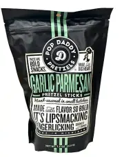 Pop Daddy Pretzels Garlic Parmesan Pretzel Sticks 7.5 oz
