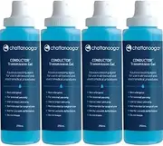 4 x Ultrasound Gel 250mL Conductive Gel Lubricating Tens Machine ECG EEG Transmission Squeeze Bottle