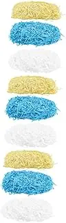 HOODANCOS 3sets Luxurious Wrinkled Silk Paper Perfect Box Filler for Present Baskets Lightweight Easy to Store *3