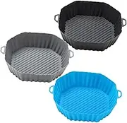 LIGIGWASH 3pcs Non Stick Silicone Heat Resistant Baking Mats for Easy Cleaning Food Grade Silicone Compatible with Ovens and Microwaves for Cooking Enthusiasts